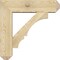 Ekena Millwork Balboa Craftsman Rough Sawn Bracket w/ Offset Brace, Douglas Fir, 8"W x 30"D x 30"H BKT0806X30X30BOA04RDF - alternate 3